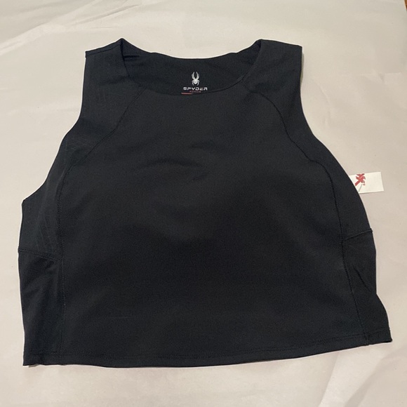 Spyder Intimates & Sleepwear Spyder Active Black Longline Racerback